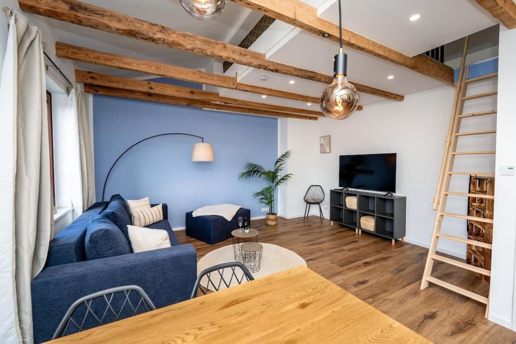 Moderne Maisonette Wohnung Im Fluesseviertel Bremen Exterior foto
